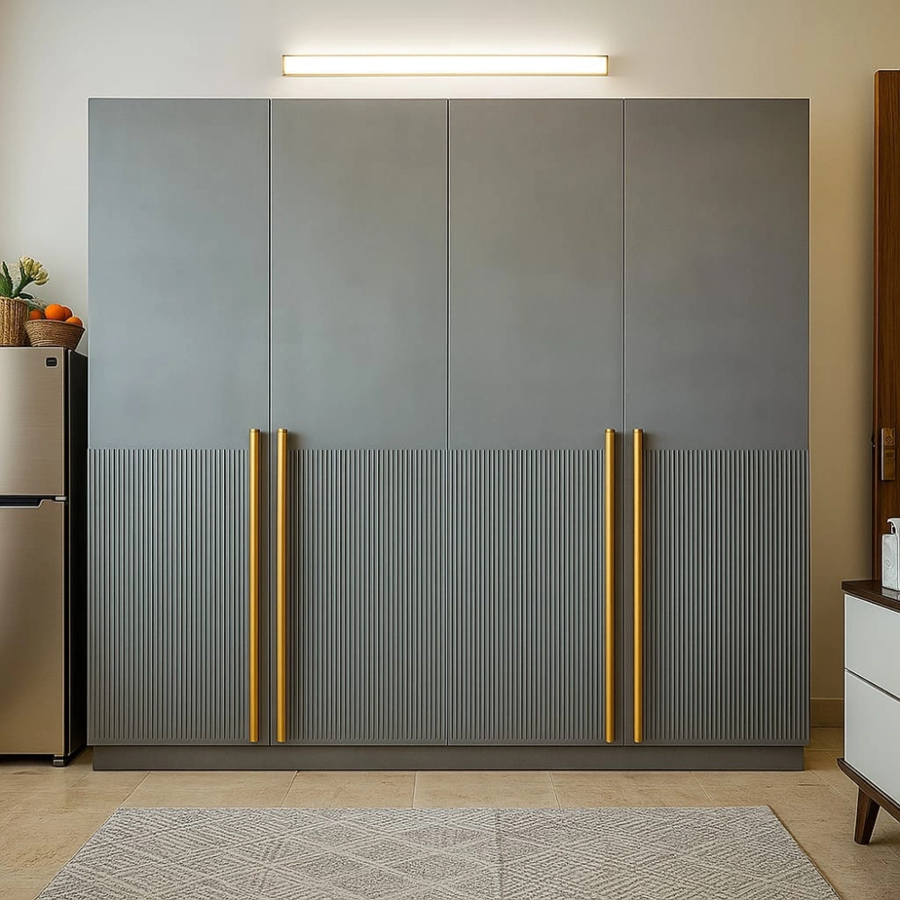 Tủ quần áo nhựa đài loan giá rẻ màu vân gỗ sáng