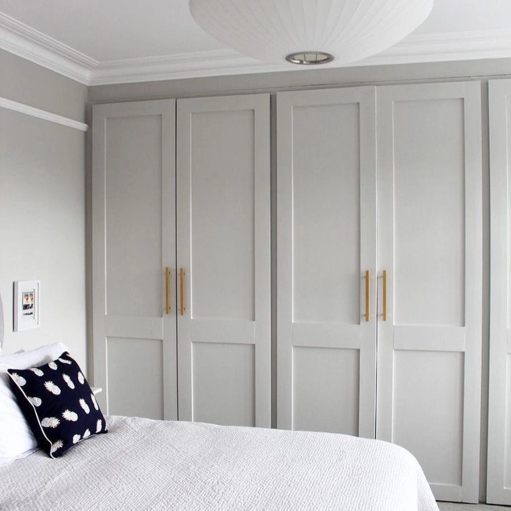 Hệ tủ âm tường không cánh kết hợp đèn led trang trí