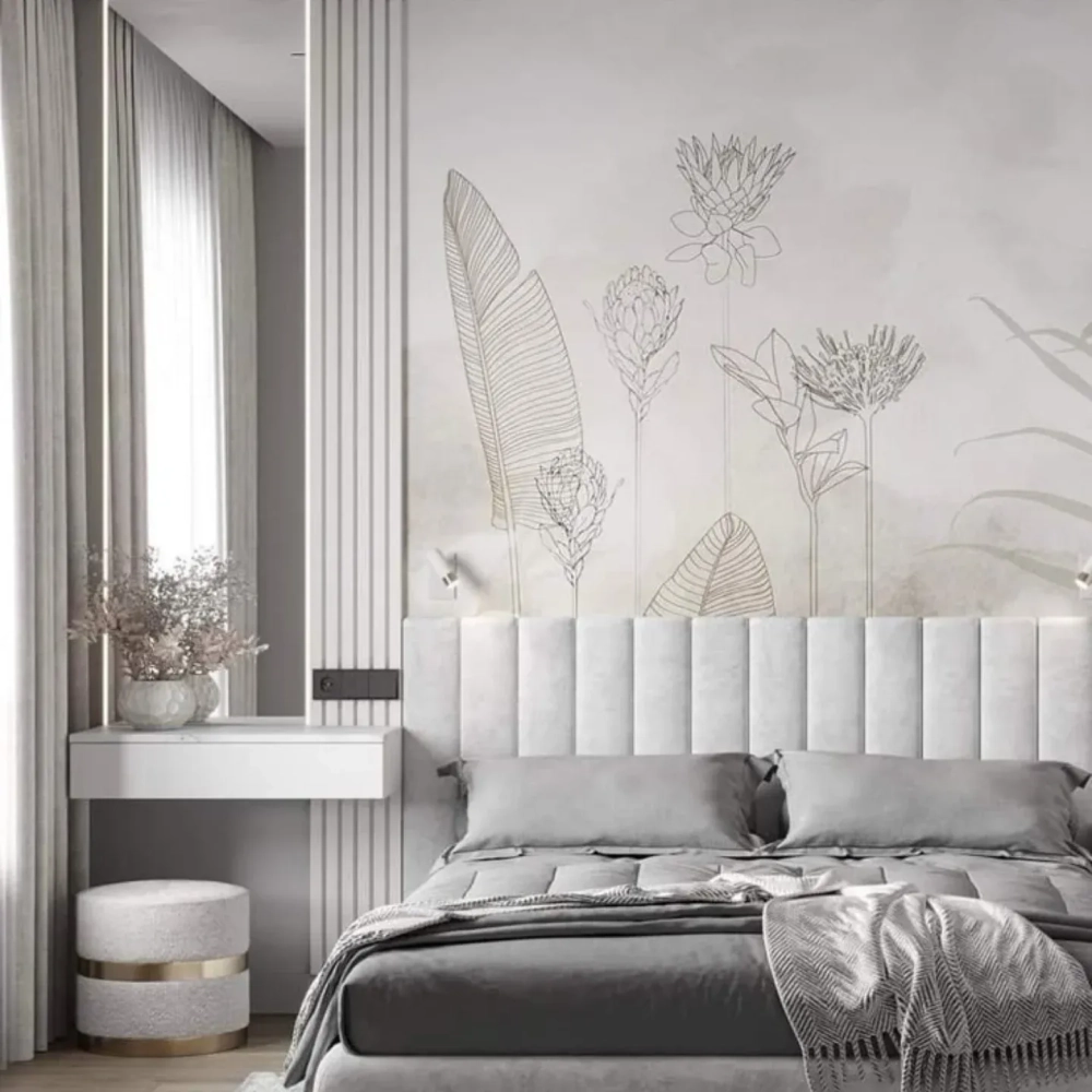 Ý tưởng tự làm vách đầu giường đơn giản từ gỗ pallet tái chế