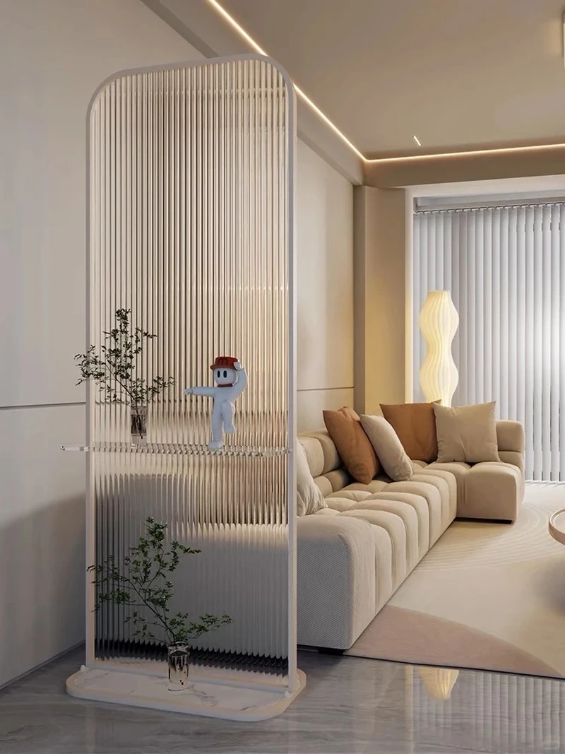 Không gian đẳng cấp nhờ vách ngăn phòng khách sang trọng