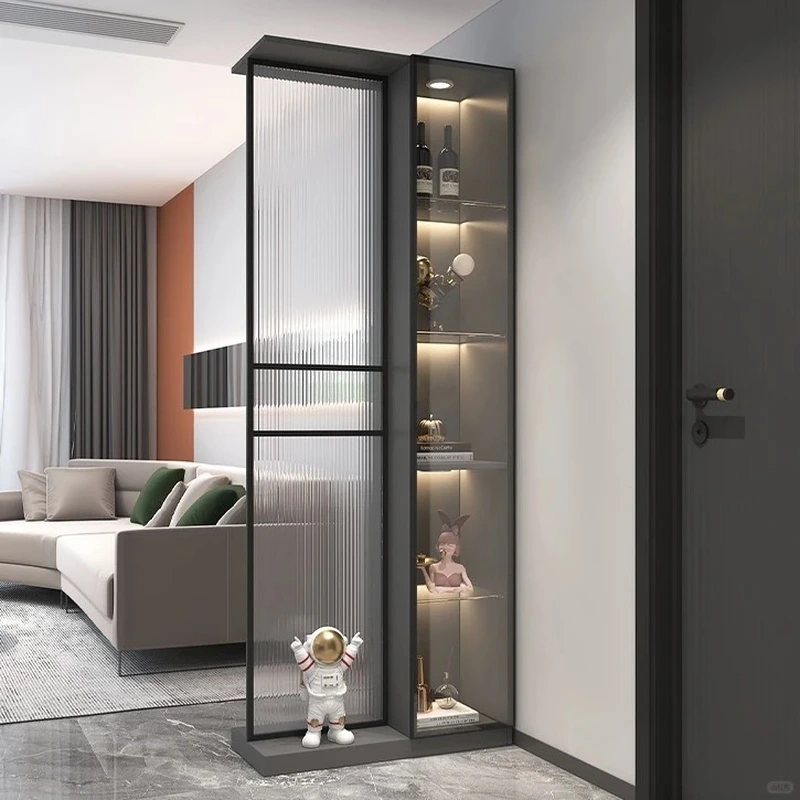 Phù hợp diện tích nhỏ nhờ vách ngăn phòng khách chung cư