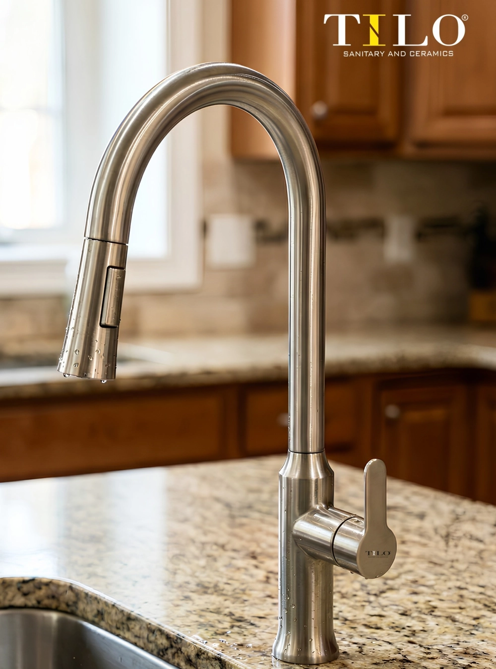 Bộ vòi rửa bát Toto thiết kế tinh tế