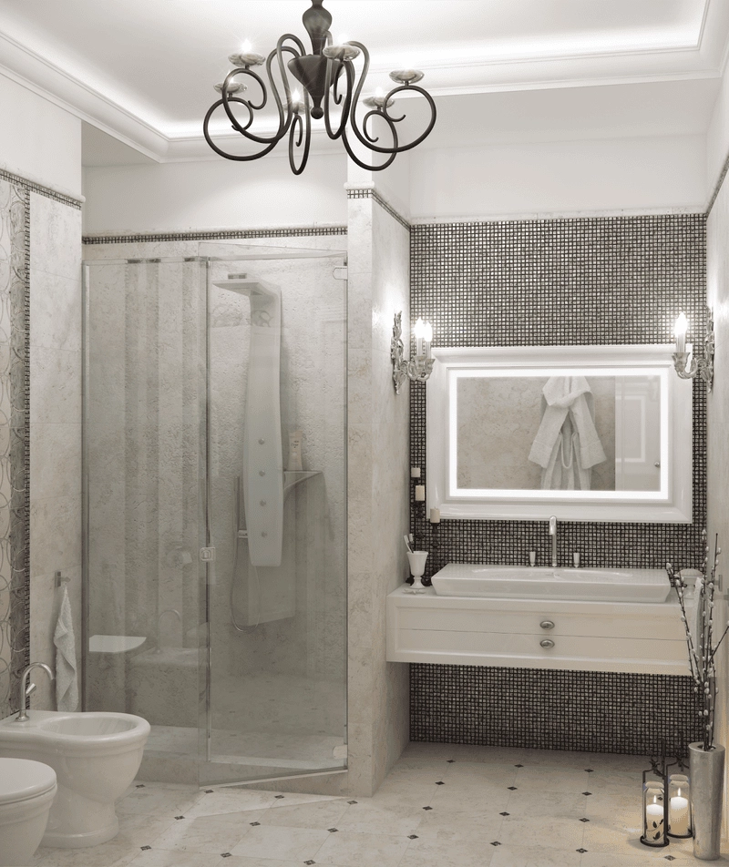 Nhà vệ sinh tân cổ điển tiện nghi tối ưu trải nghiệm