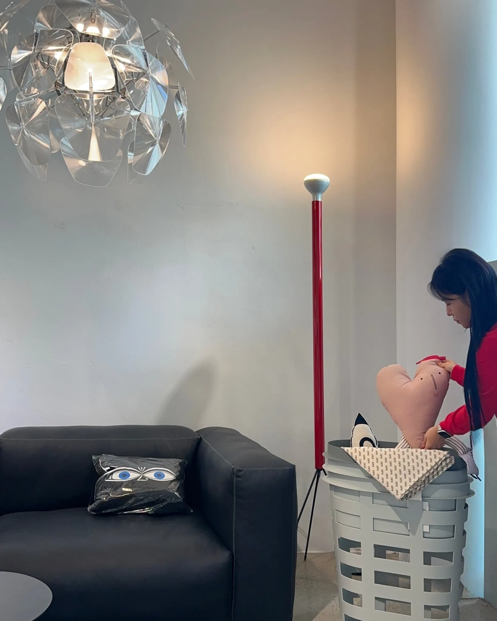 Đèn thả chùm bằng thủy tinh thổi thủ công cao cấp