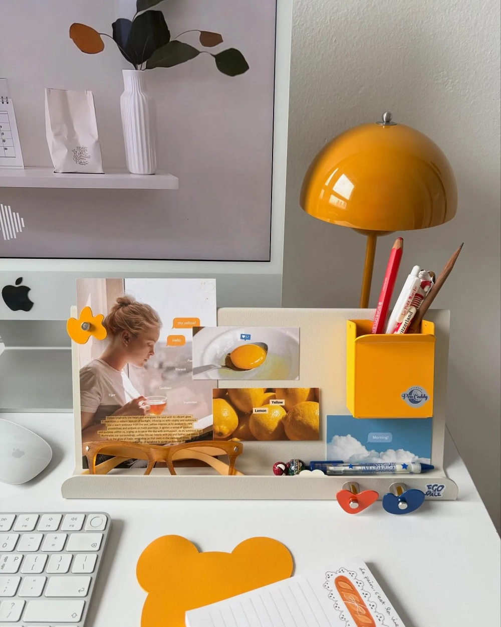 Khung ảnh gỗ trang trí góc làm việc thêm ấm cúng